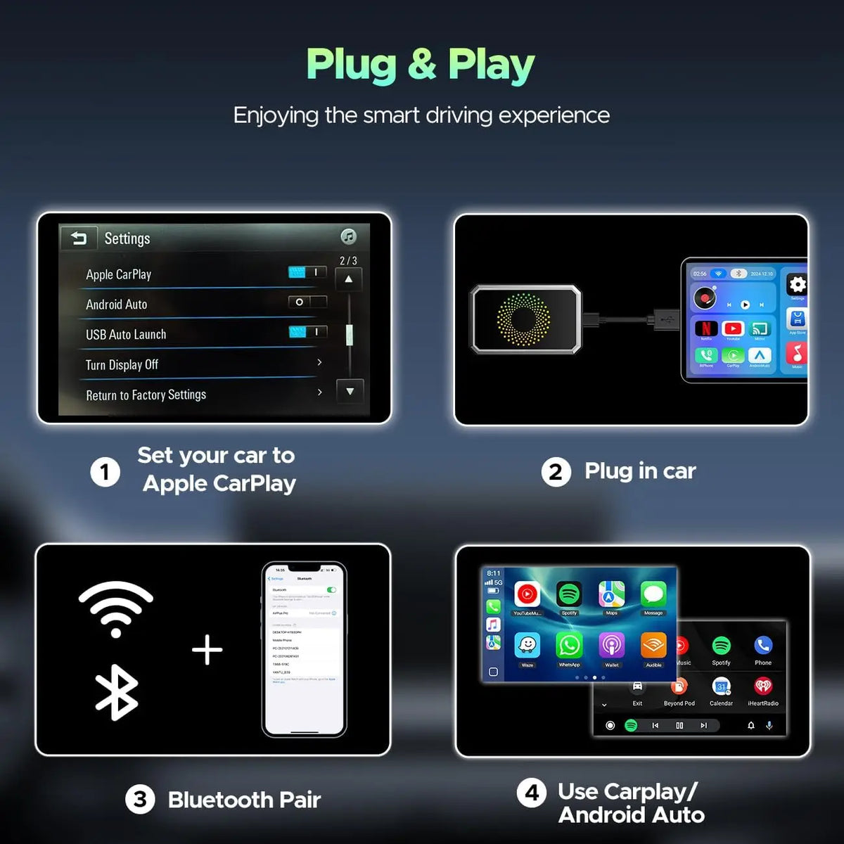 DashPlay Wireless Car Adapter